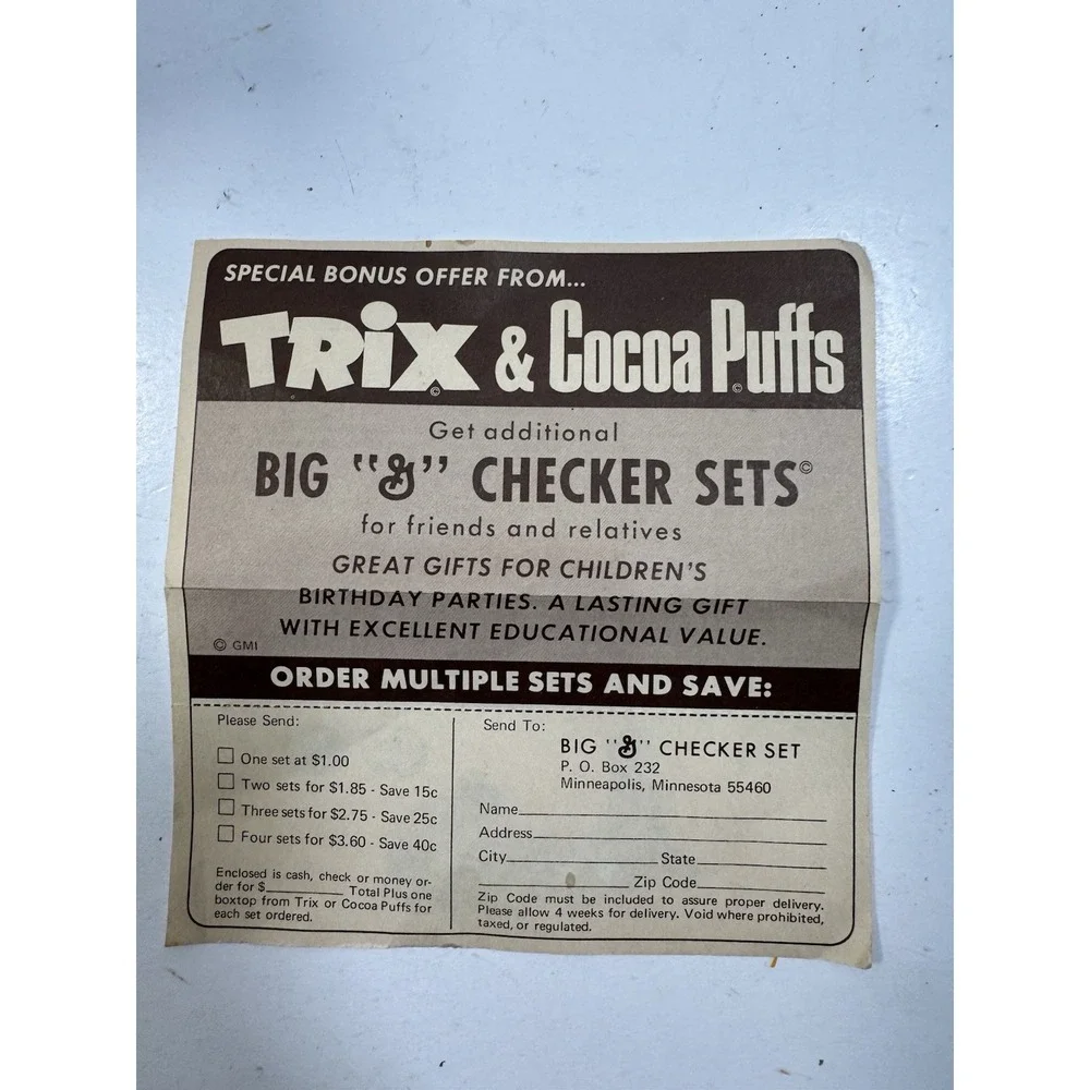 Trix & Cocoa Puffs Big 